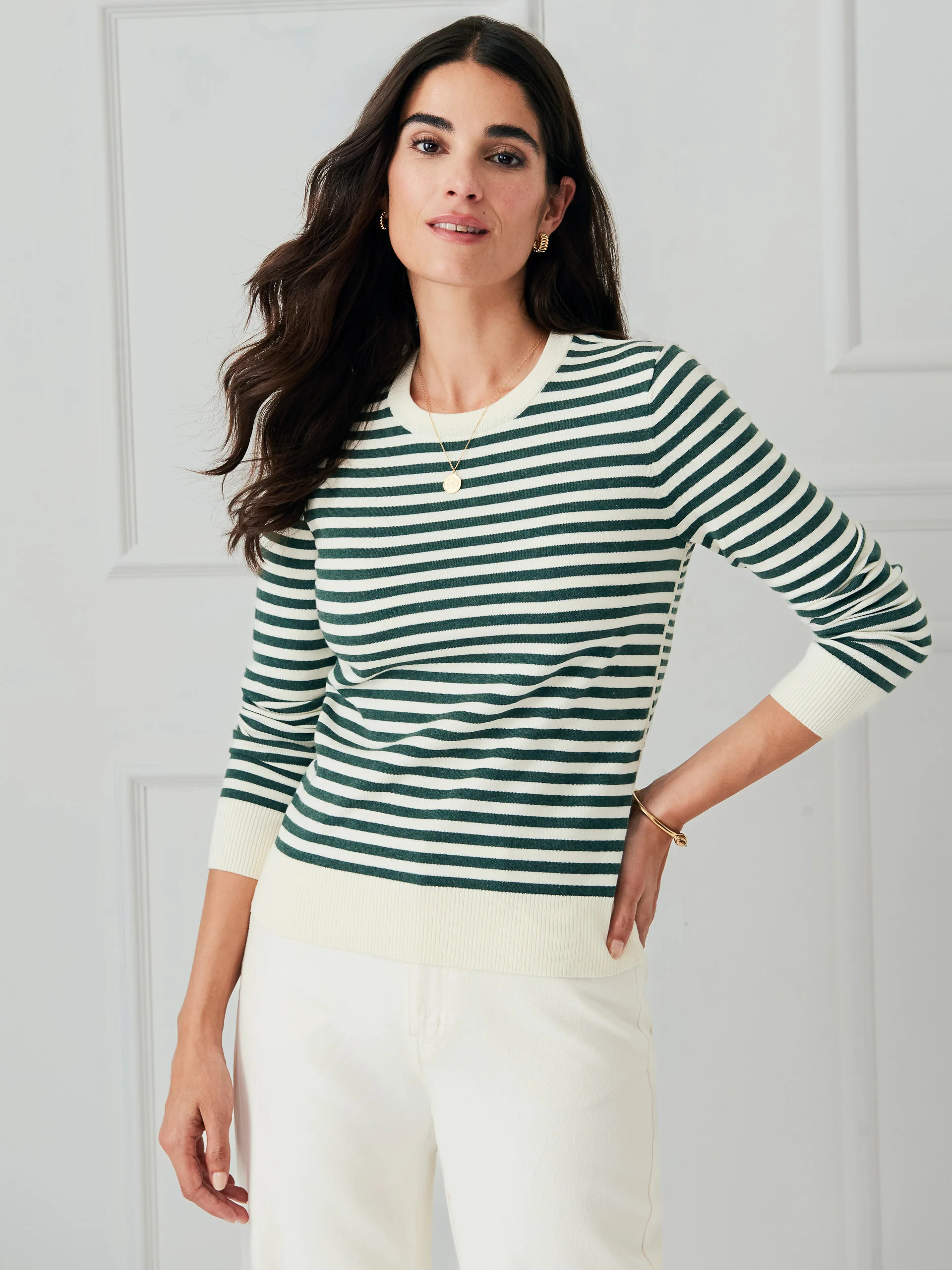 Tierney Sweater in Stripe | J.McLaughlin