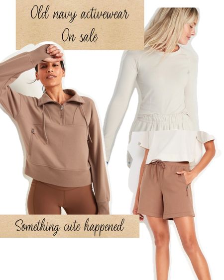 Pull on shorts and matching pullover
Softest tops
Old navy activewear sale ! 

#LTKFind #LTKunder50 #LTKsalealert