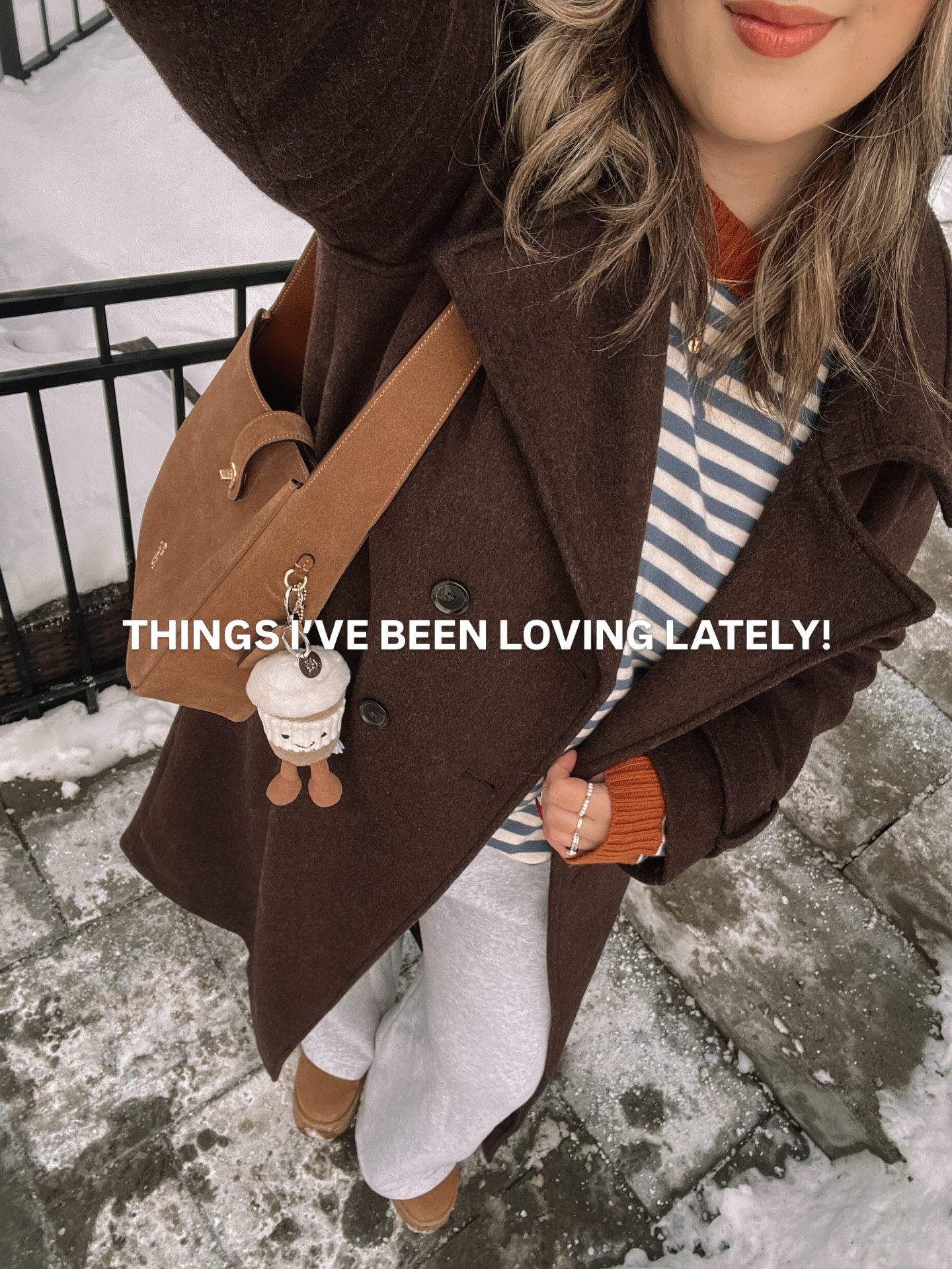 Recent faves 🩷
SIZING INFO:
Jeans - 32, could do 31 but I like a looser fit
Bra - TTS, 34DD
Pink hoodie - sized up to XL
Leather jacket - TTS, L
Striped sweater - L
Sweatpants - L
Brown coat - L
Graphic tee - L


#LTKMidsize #LTKdayinmylife #LTKootd