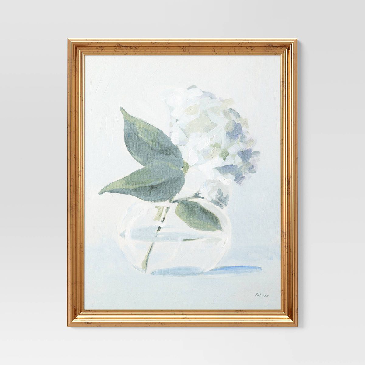 16" x 20" Harmonious Bouquet Framed Wall Cotton Canvas Board - Threshold™ | Target