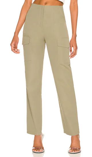 Kimmy Cargo Pant in Olive Green | Revolve Clothing (Global)