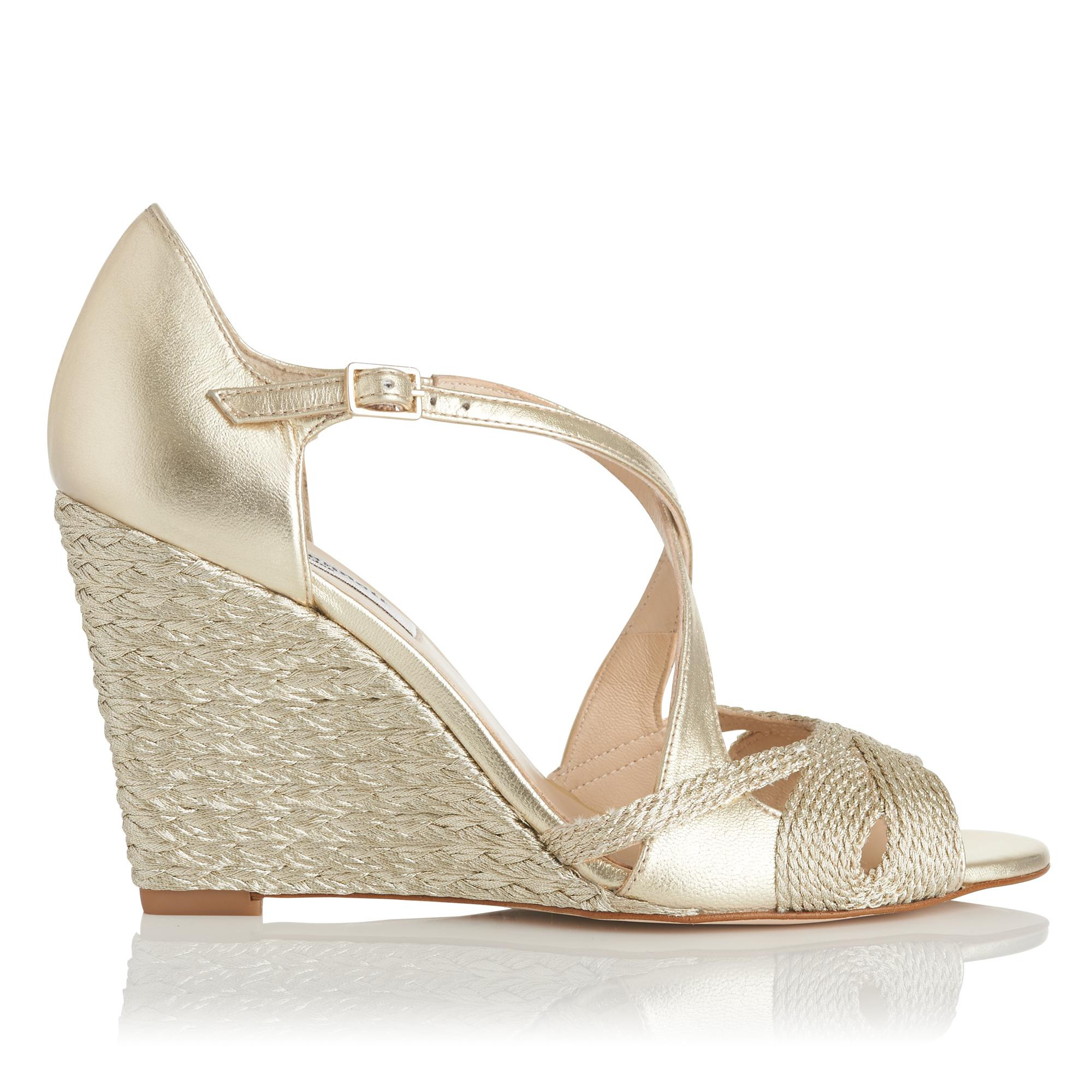 Juliette Gold Sandal | L.K. Bennett US