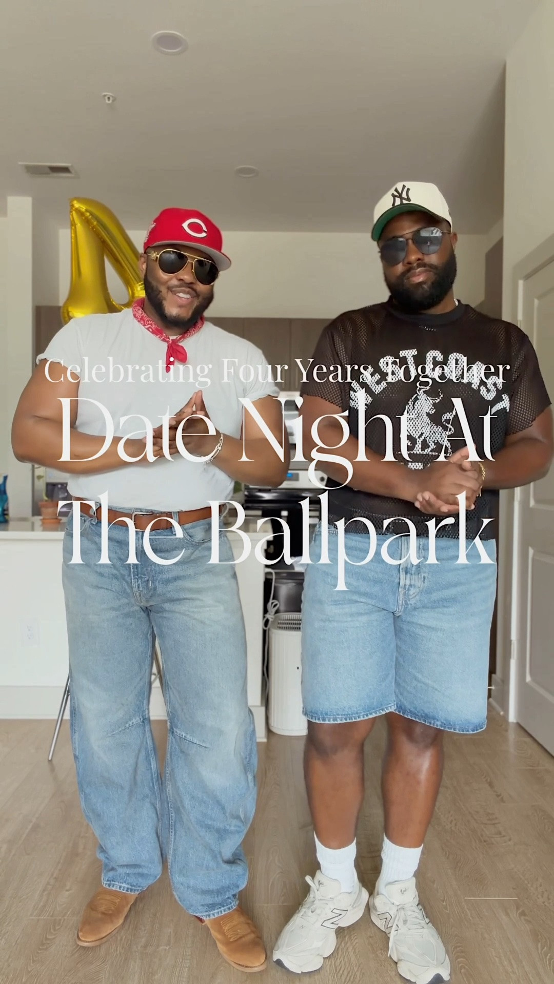 Four years together and one thing hasn’t changed, we’re both going to show up dressed. 😂❤️

Anniversary at the Braves game. Outfit recap. Rate these looks 1-10.

#LTKootd #LTKMens