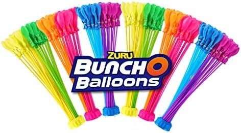 Amazon.com: Bunch O Balloons Neon Colors (6 Pack) by ZURU, 200+ Rapid-Filling Self-Sealing Neon C... | Amazon (US)