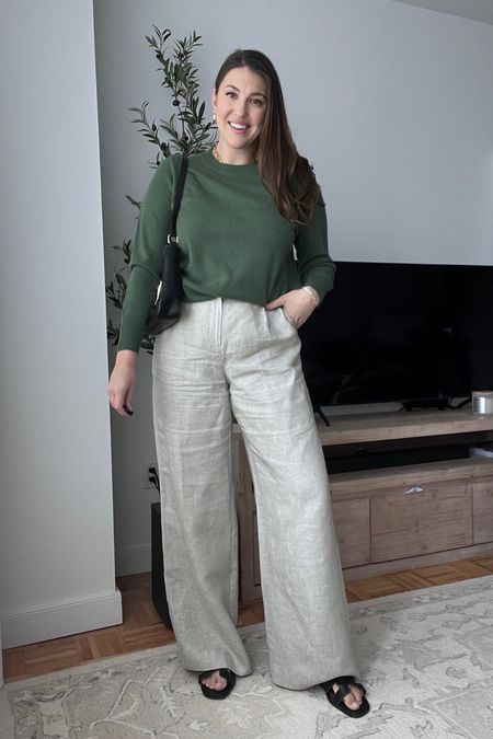 Spring outfit idea

Cashmere sweater | linen pants outfit | linen pants | j crew sweater | j crew cashmere sweater | j crew pants 

#LTKU #LTKSeasonal #LTKmidsize