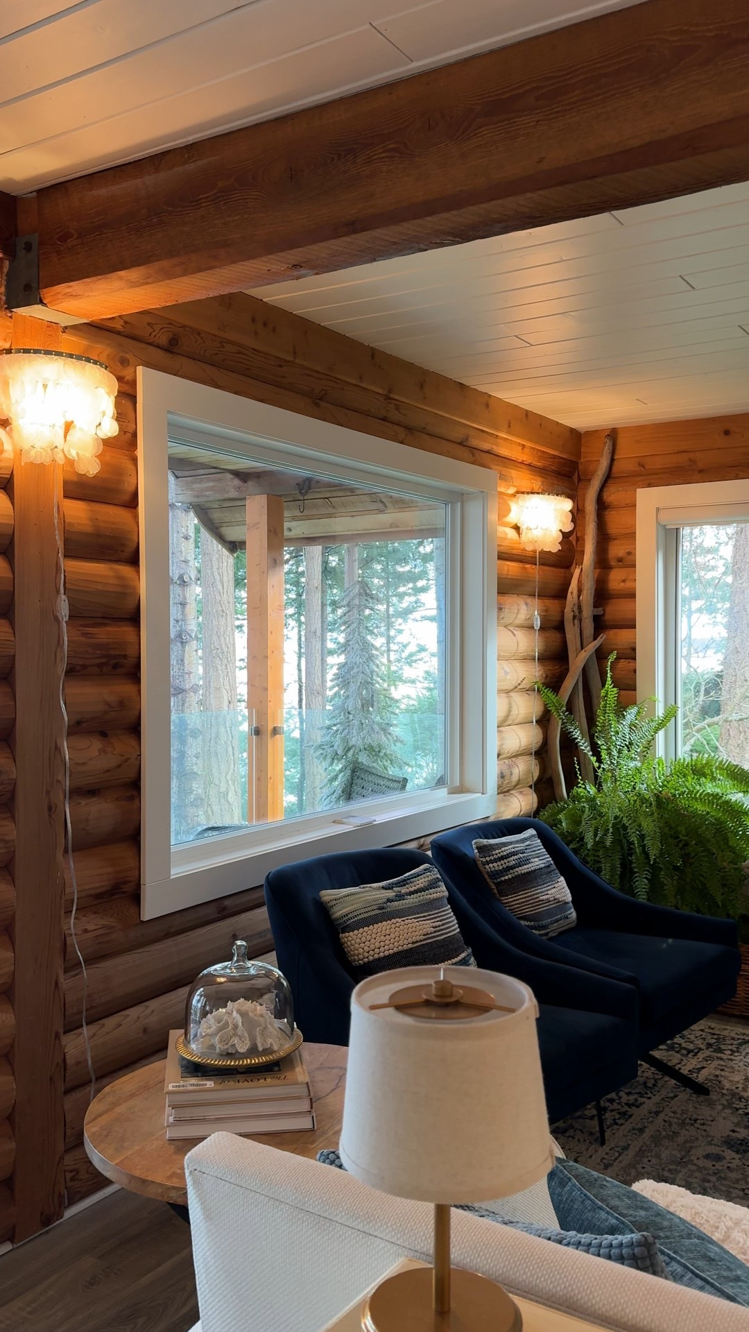 Dressed for the winter with coastal white decor. Faux fur throws on the sofa, soft candle light, and white wreaths transition from Christmas, filling the void until spring  

#LTKwinter #LTKstyletip #LTKhome