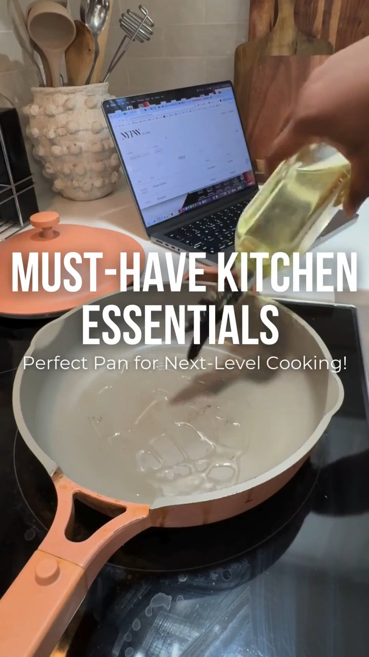 My goal was simple: better tools, better meals. This pan delivers smooth cooking, minimal sticking, and a polished look that fits right into a modern kitchen. #KitchenEssentials #NonstickPan #CookwareUpgrade #ModernKitchen #HomeCooking #KitchenMustHaves 

 #LTKmomlife #LTKSeasonal #LTKHome
