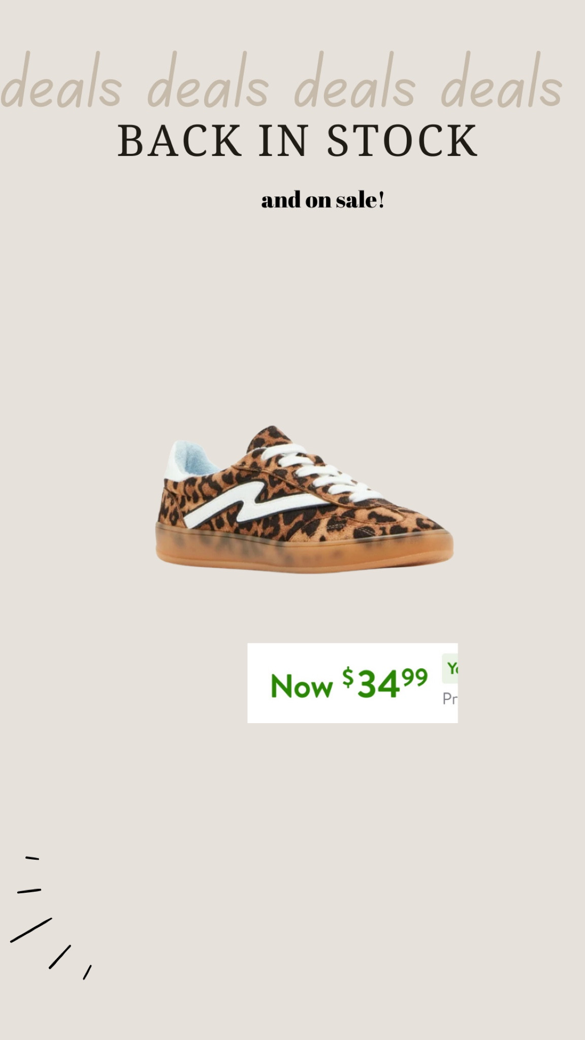 These viral leopard sneakers are back in stock and on sale!

#LTKSeasonal #LTKSaleAlert #LTKFindsUnder50