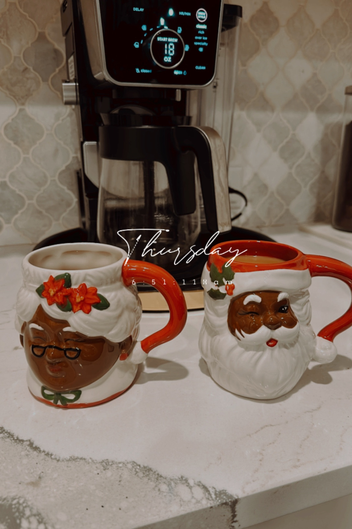 Christmas cheer with these Santa mugs 

#LTKhome #LTKSeasonal #LTKHoliday