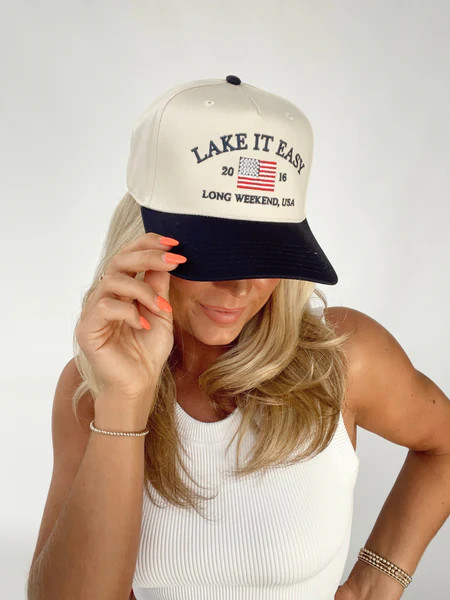 Lake It Easy Trucker Hat | Lane 201 Boutique