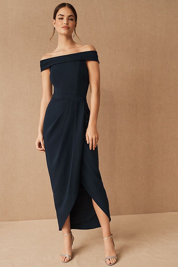 BHLDN Thompson Dress By Anthropologie in Blue Size 0 | Anthropologie (US)
