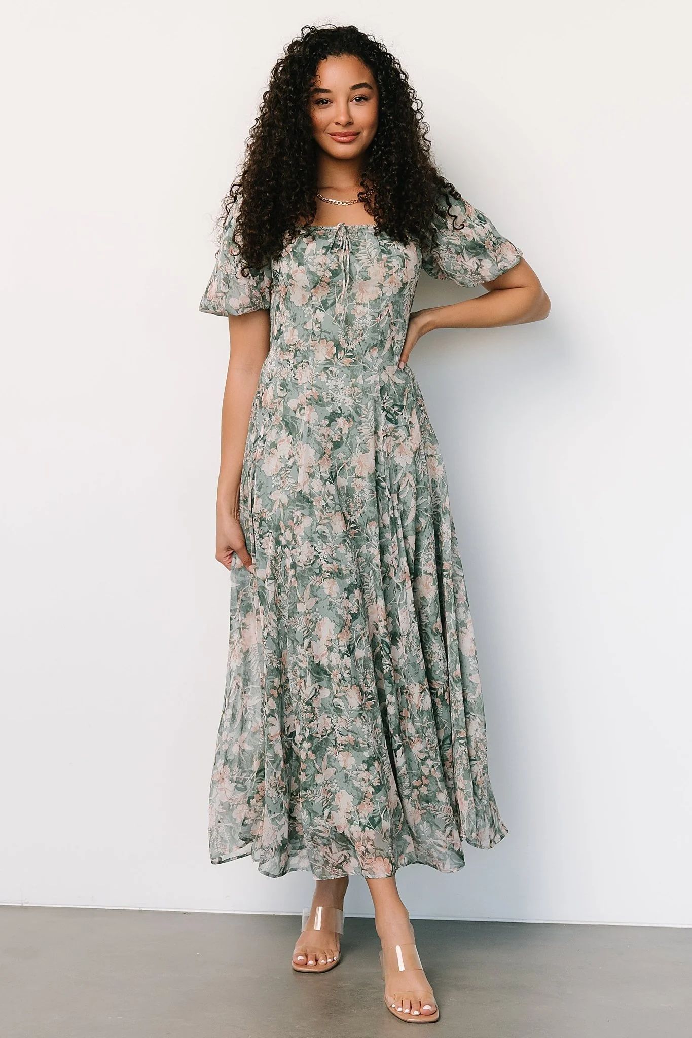 Raelynn Maxi Dress | Sage Floral | Baltic Born
