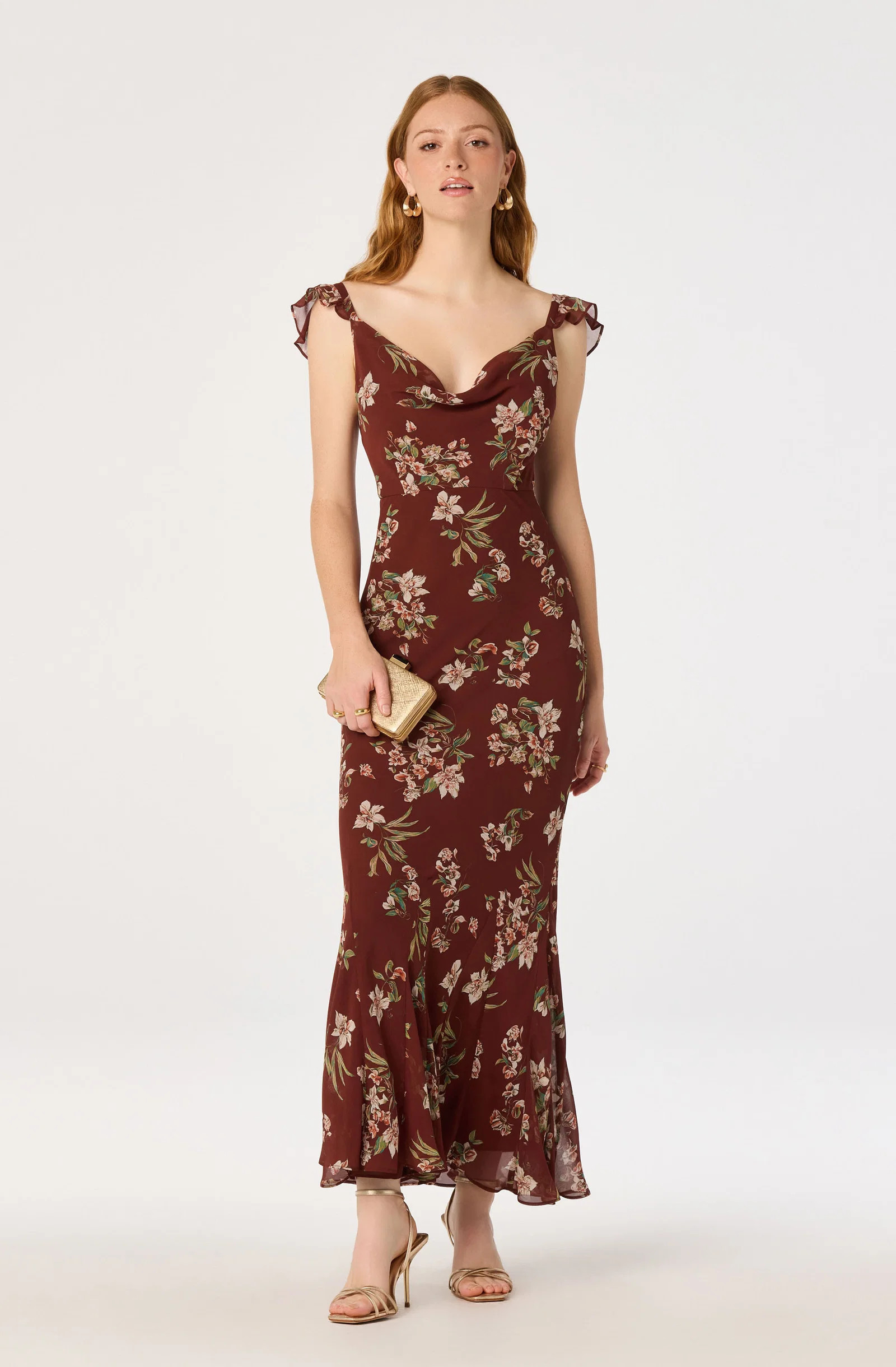Denisse Floral Maxi Dress | ASTR The Label (US)