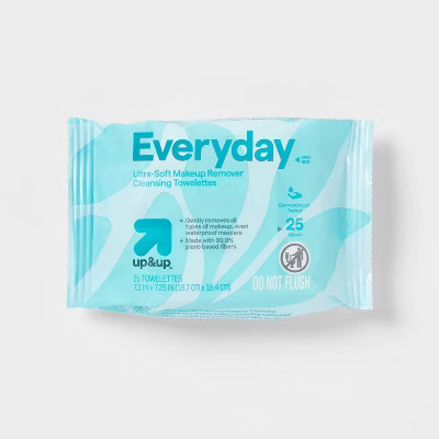 Everyday Ultra-Soft Makeup Remover Cleansing Towelettes - Scented - 25ct - up&up™ | Target