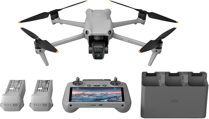 DJI Air 3 Fly More Combo with DJI RC 2, Drone with Camera 4K, Dual Primary Cameras, 3 Batteries f... | Amazon (US)