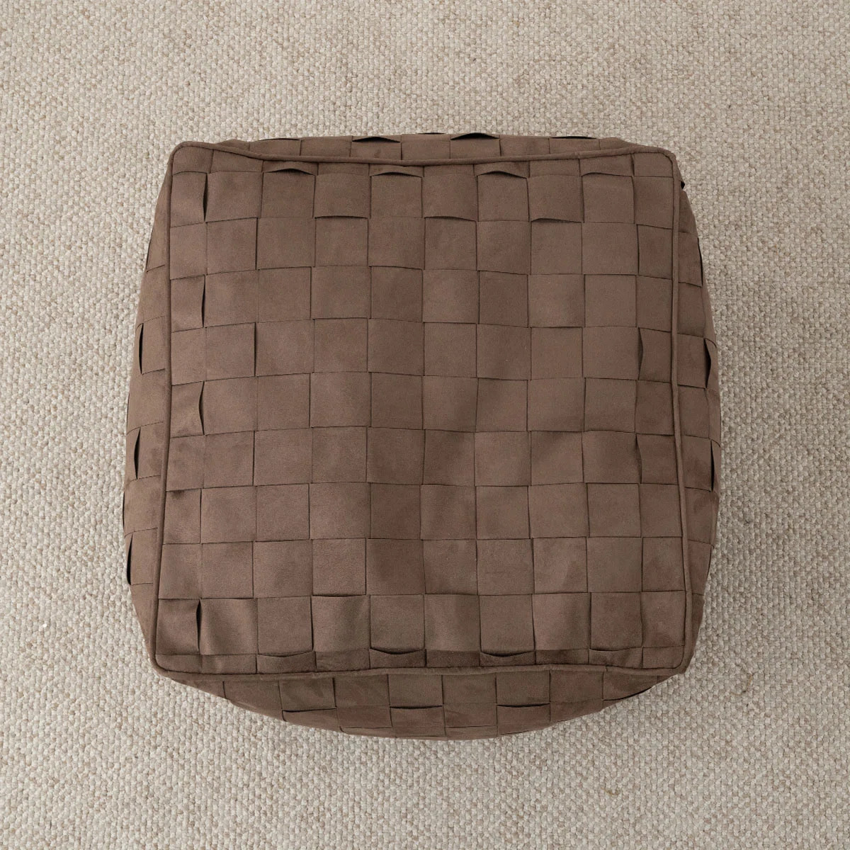 George Oliver Modern 18.5" Wide Woven Square Ottoman Poufs (Set Of 2) & Reviews | Wayfair | Wayfair North America