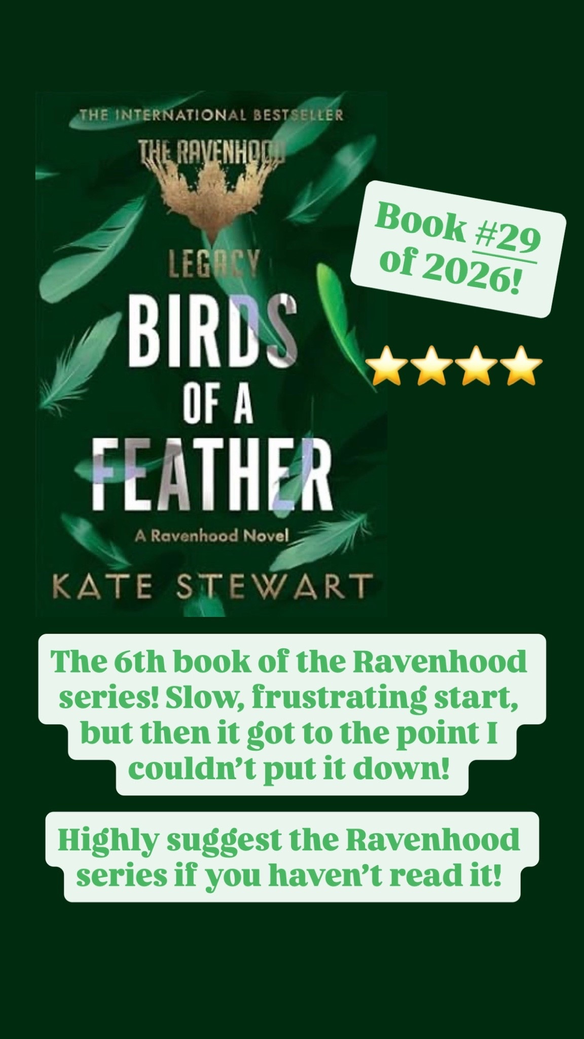 If you haven’t read the Ravenhood series, you need to! So good!

book worm, reading, good books