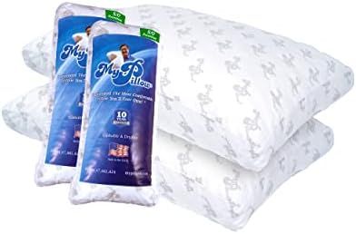 Amazon.com: MyPillow Premium Bed Pillow 2 Pack [Std/Queen, Green] : Health & Household | Amazon (US)