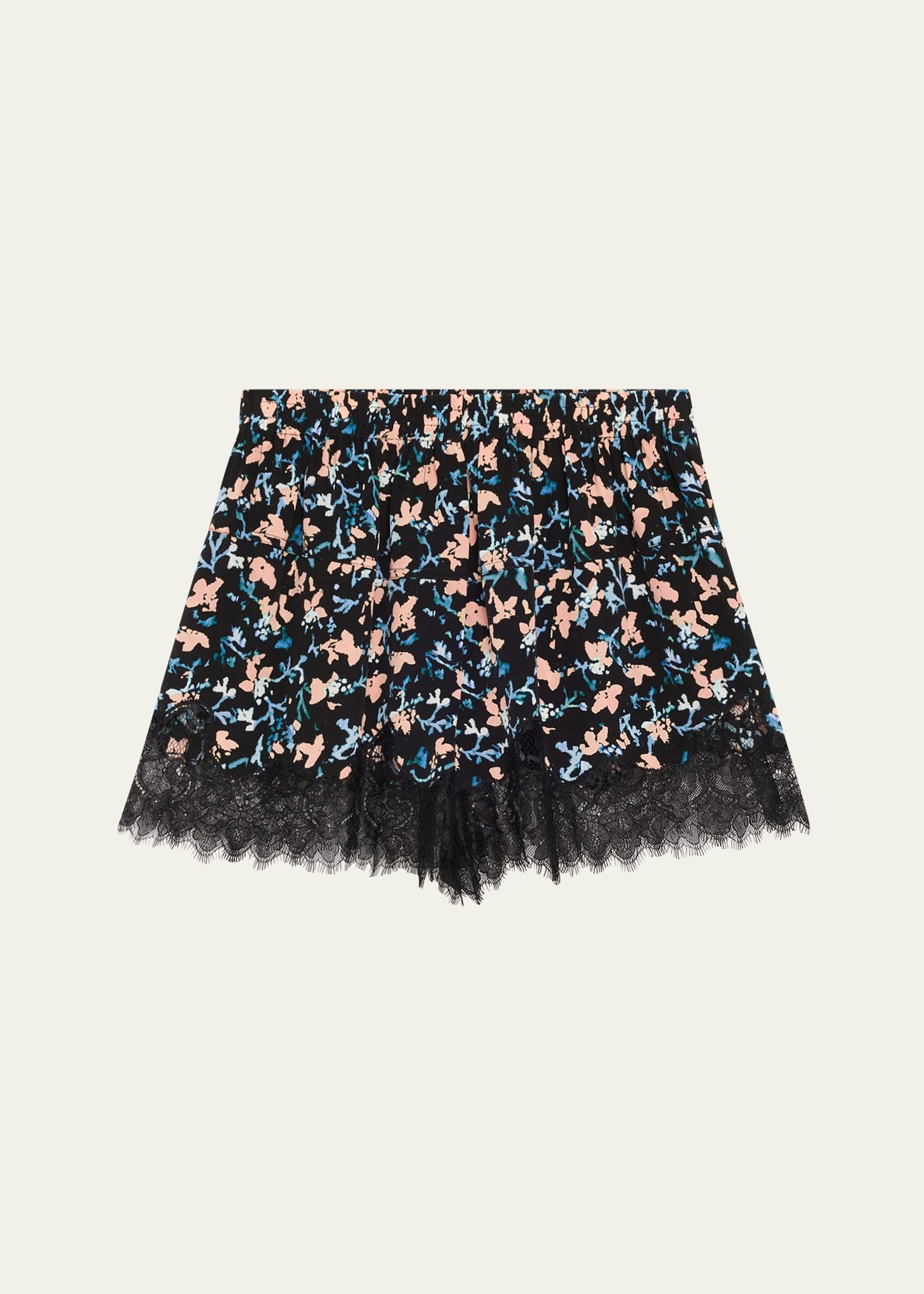 Ulla Johnson Noella Floral Lace Shorts | Bergdorf Goodman