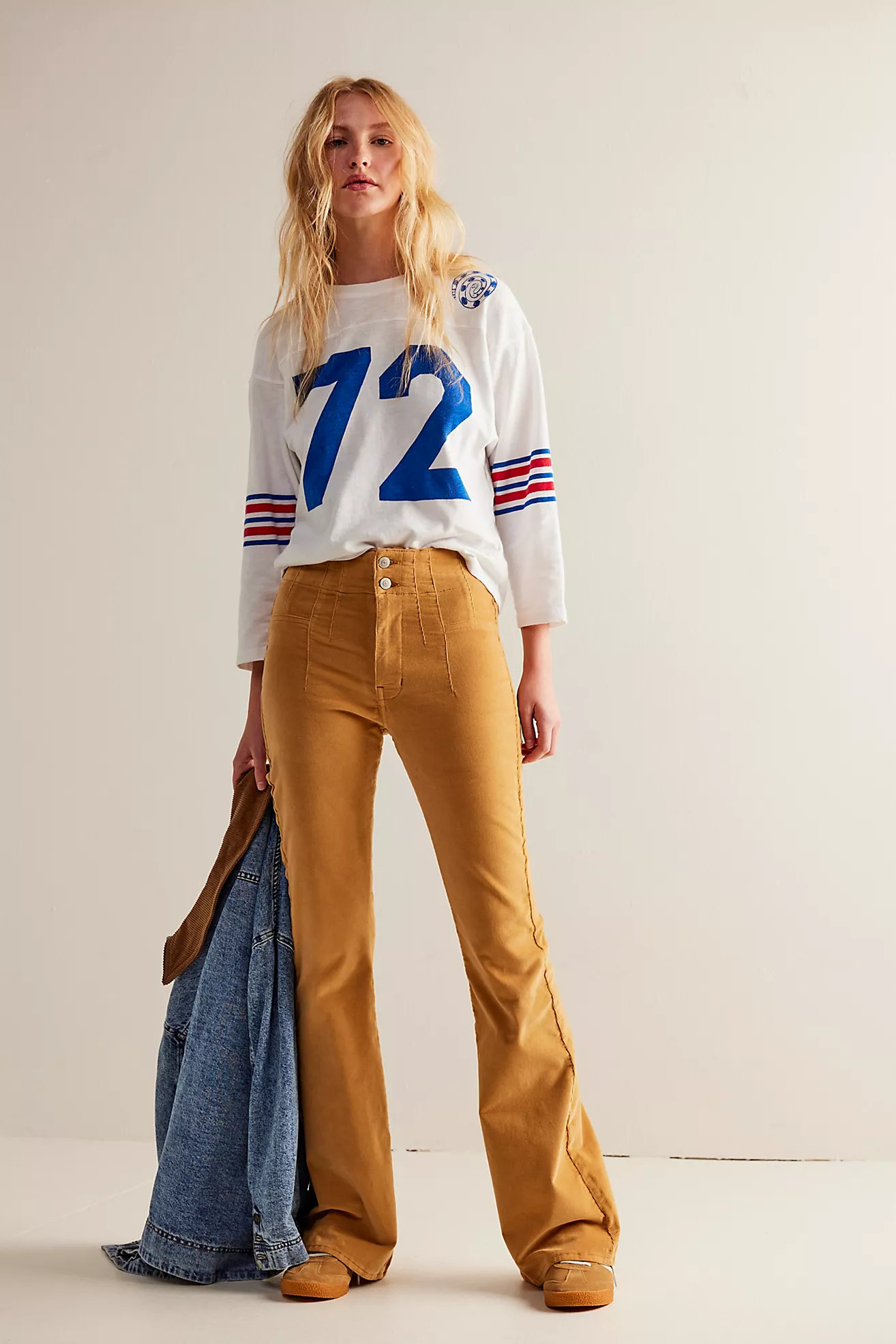We The Free Jayde Cord Flare Jeans | Free People (Global - UK&FR Excluded)