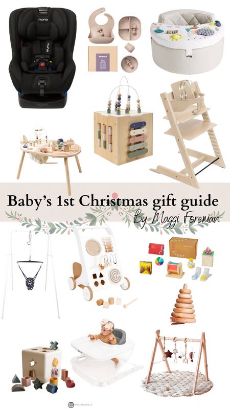Baby’s first Christmas gift guide! This gift guide is full of some specialty toys, must have items babies will grow into and heirloom toys babies will have forever. These are toys your baby will use regularly for a long period of time  

#LTKSeasonal #LTKGiftGuide #LTKHoliday
