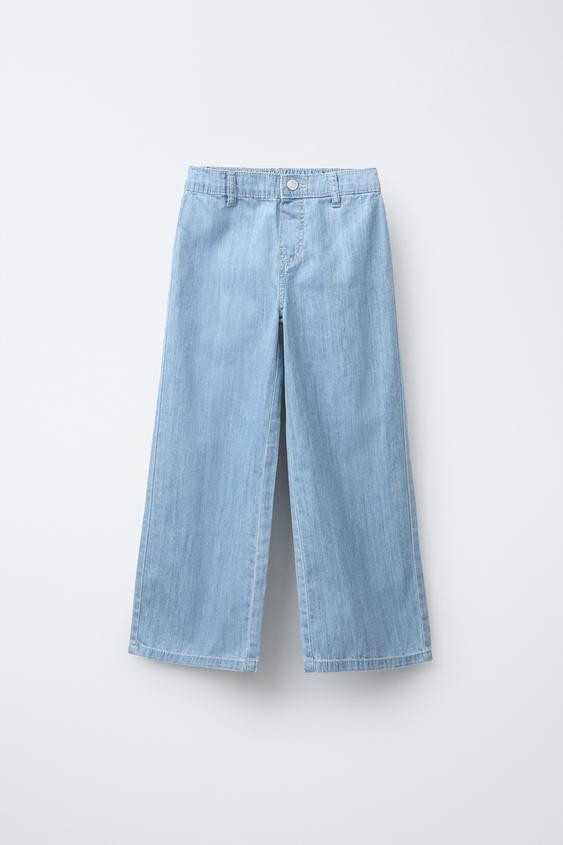 FLOWY WIDE LEG PANTS | Zara US