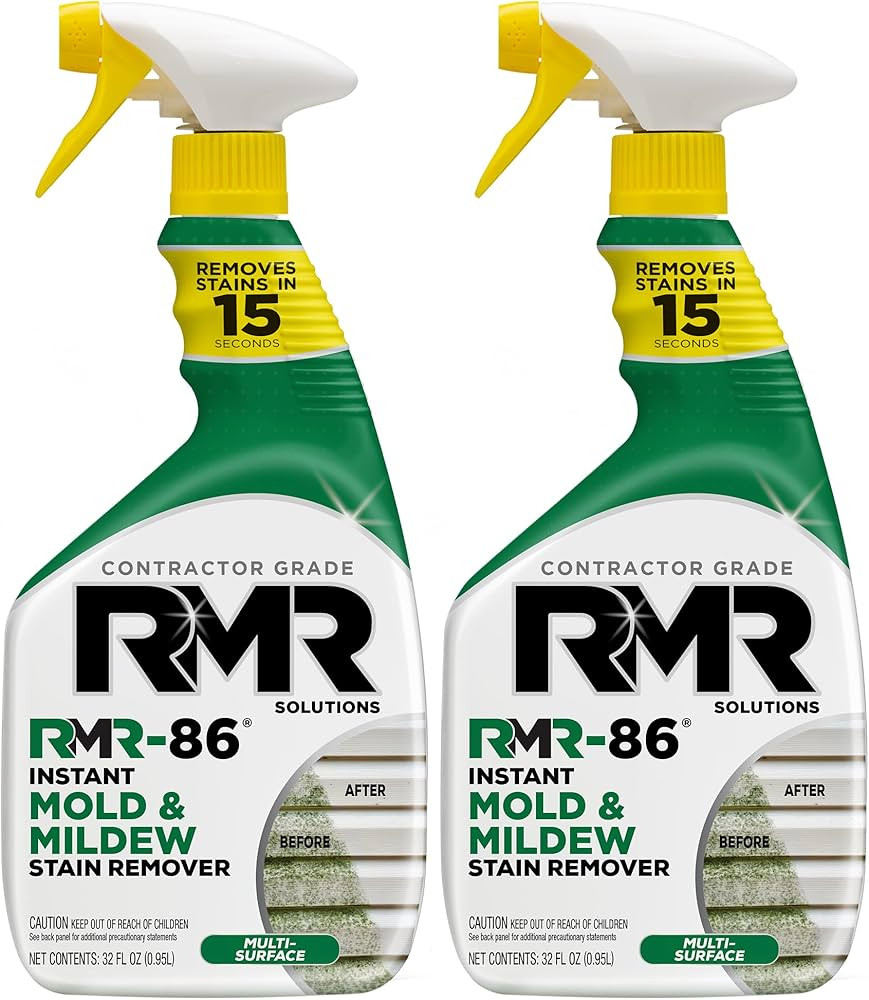 RMR-86 Instant Mold and Mildew Stain Remover Spray - Scrub Free Formula, 2 Pack - 32 oz | Amazon (US)