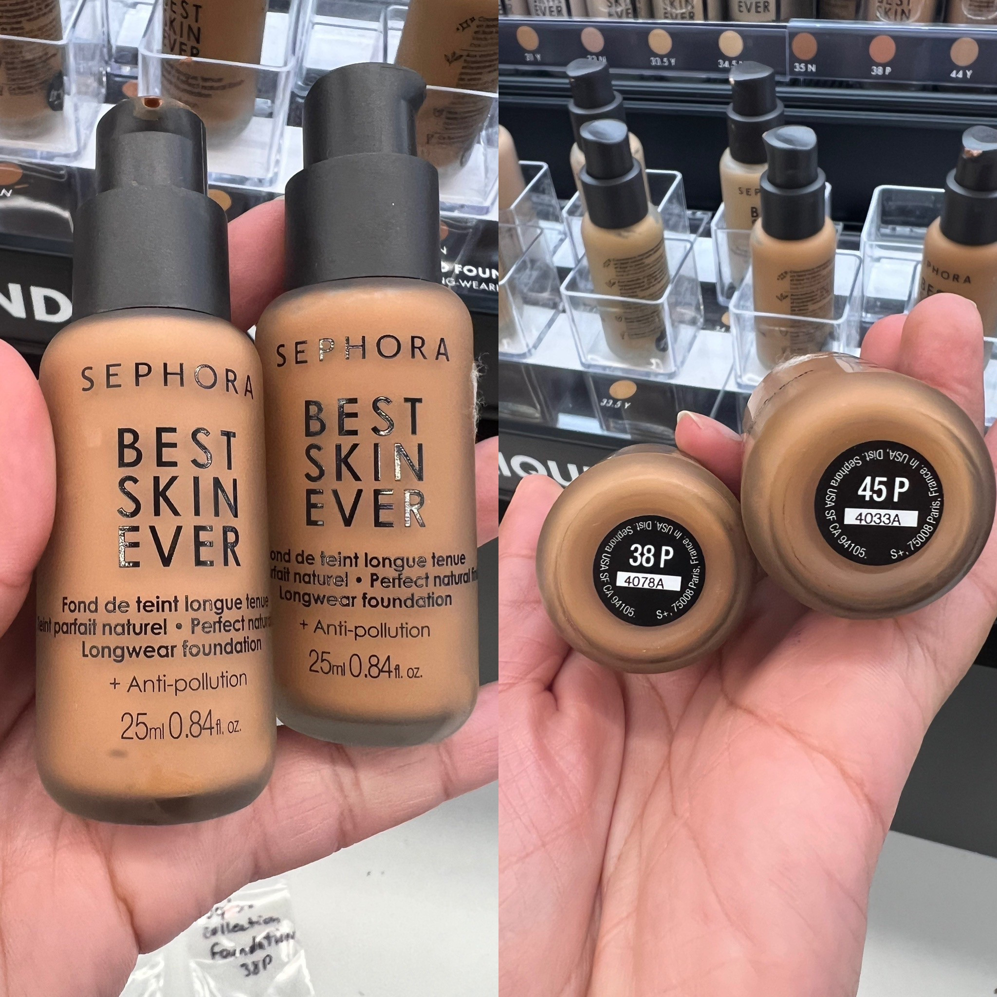 Best Light-weight Foundation | Sephora 

Shades: 38P and 45P

#LTKStyleTip #LTKBeauty #LTKU