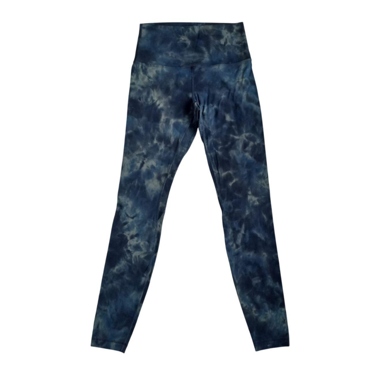 Lululemon Women's Leggings - Multi/Blue - 6 | Depop US