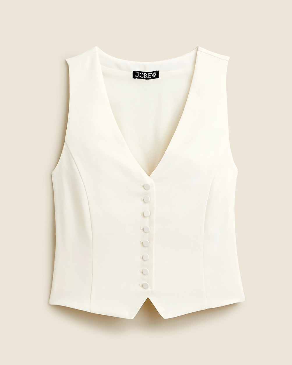 Slim-fit tuxedo vest in city crepe | J. Crew US