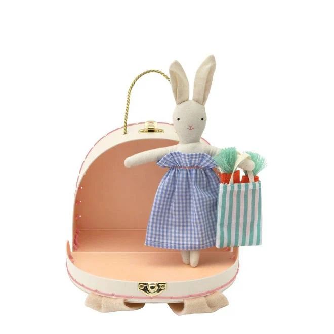 Bunny Mini Suitcase Doll - Meri Meri | JoJo Mommy