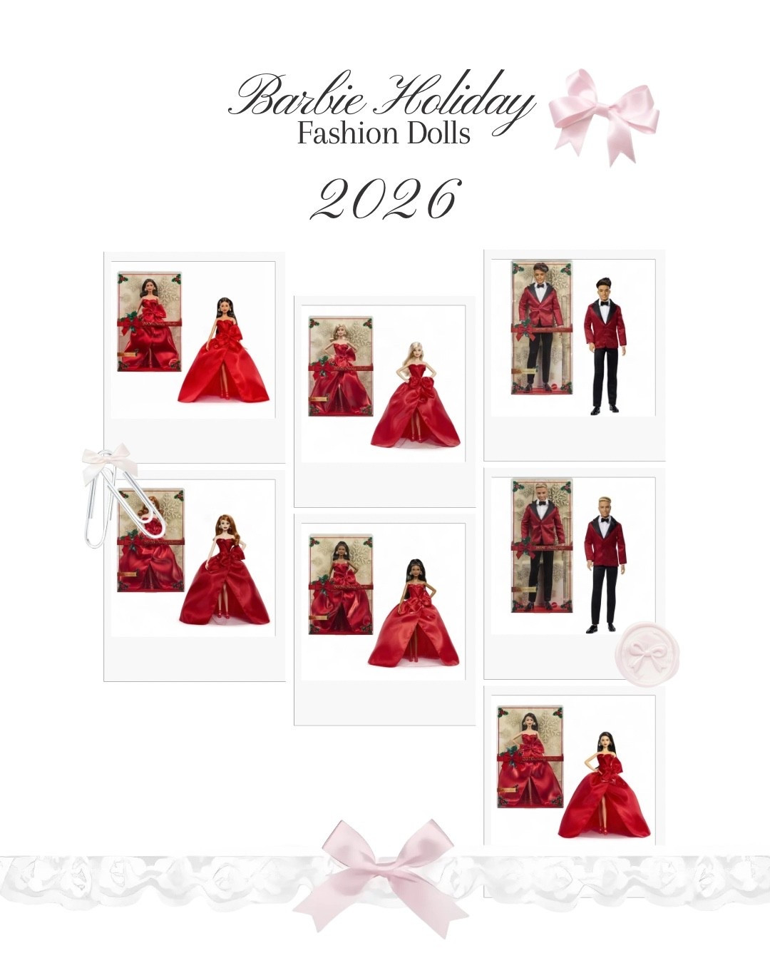 Barbie Holiday 2026 Fashion Dolls

#LTKmomlife #LTKSeasonal #LTKKids