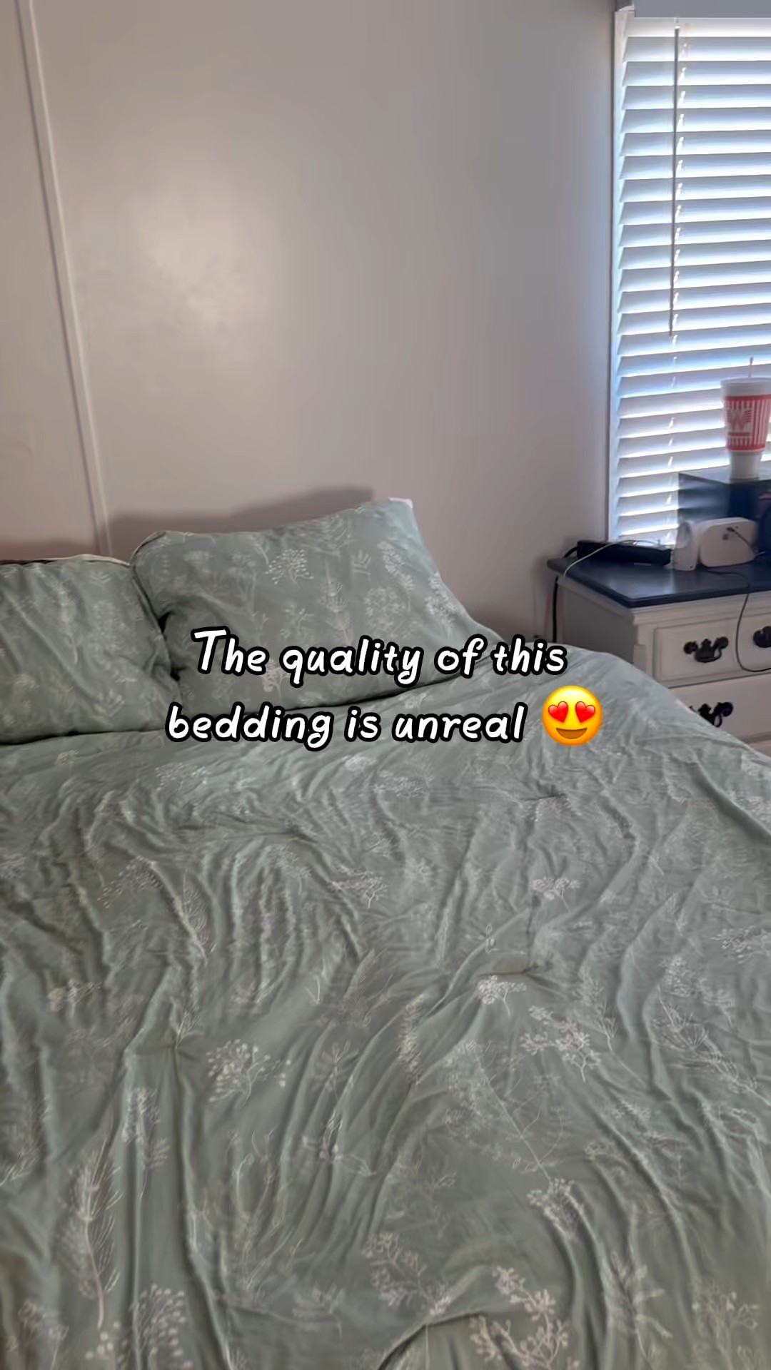 I’ve had this set for almost 2 years, I have washed it and dried it several times and it still looks and feels brand new! The comforter is nice and thick while also being breathable 😍 the price is also fantastic in my opinion! 

#LTKHome