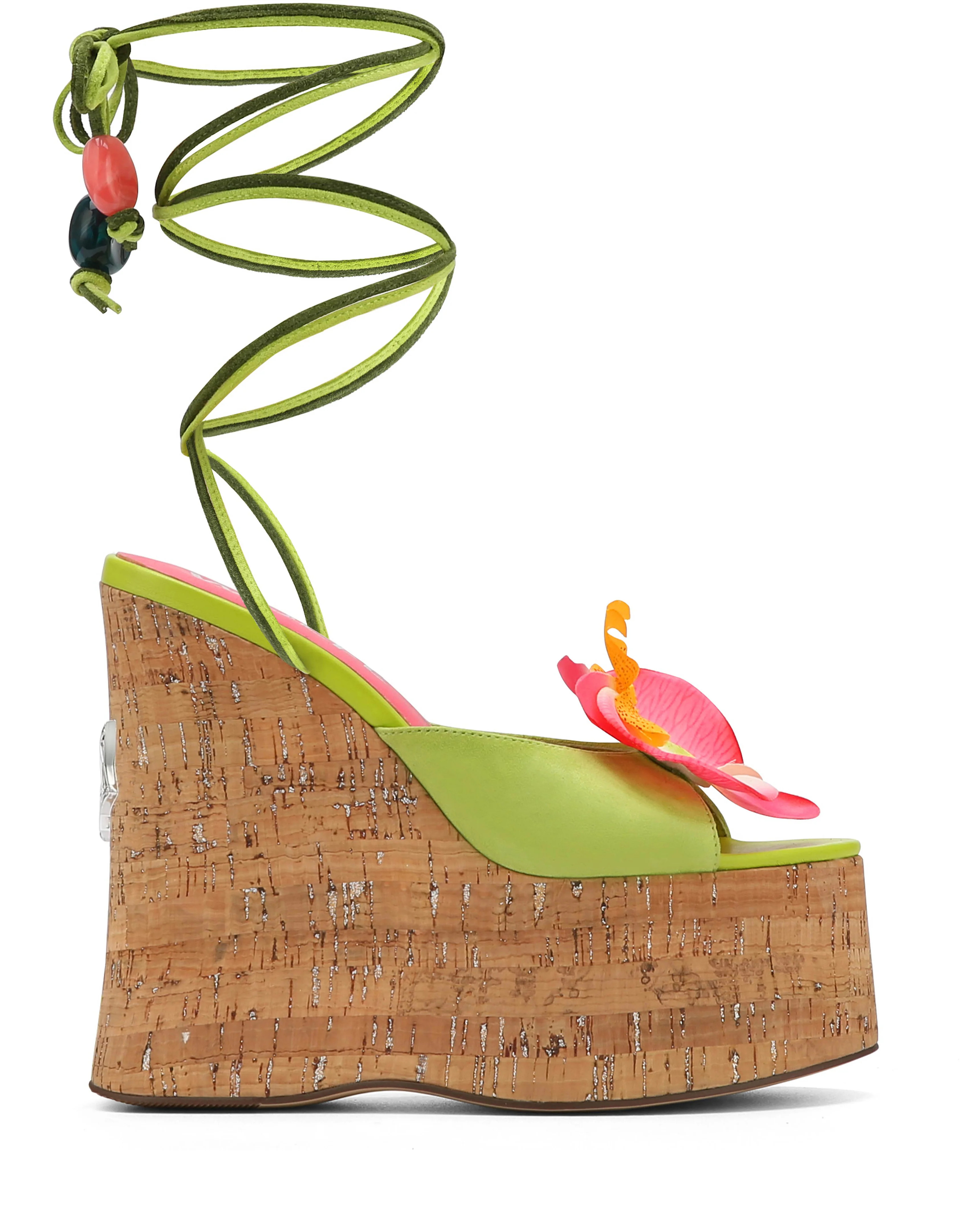 Sunflower Green Kid Suede | Naked Wolfe