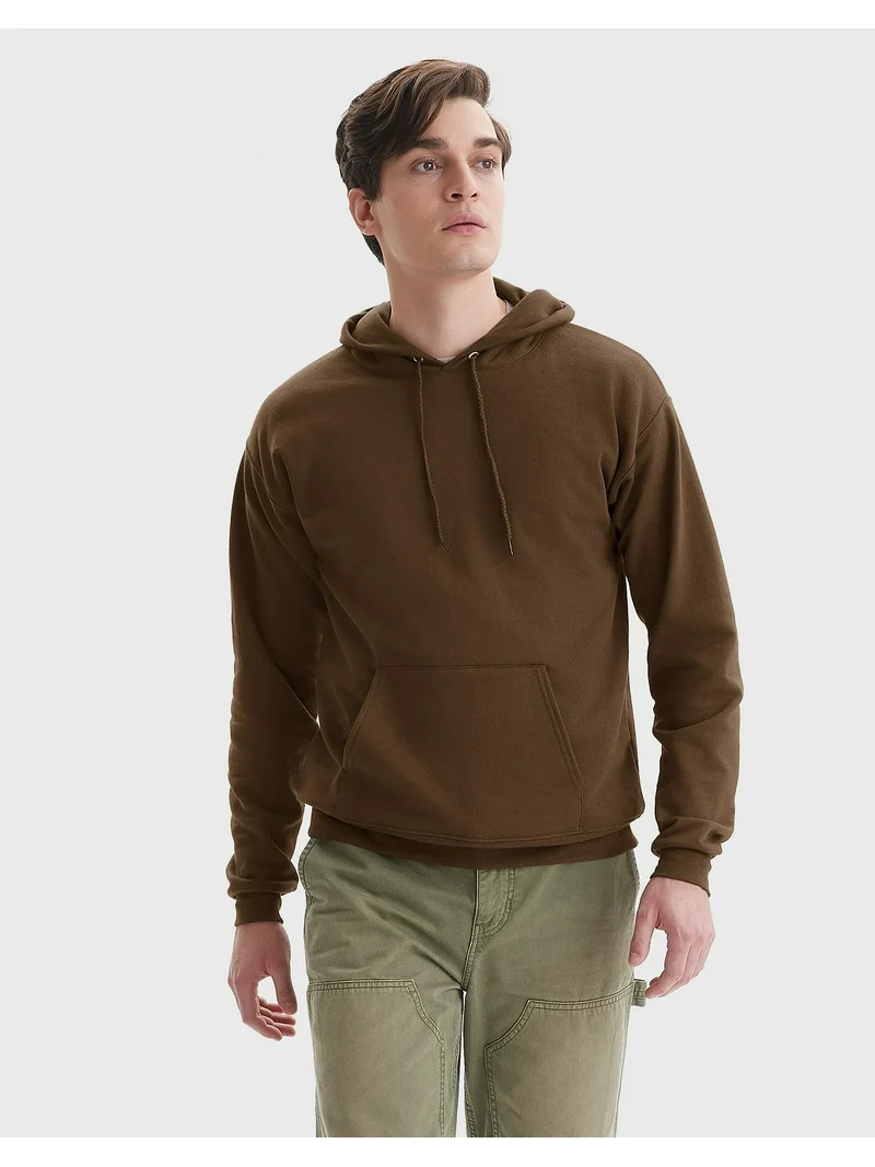 Hanes Men's & Big Men's EcoSmart Fleece Hoodie Sweatshirt, Sizes S-5XL | Walmart (US)