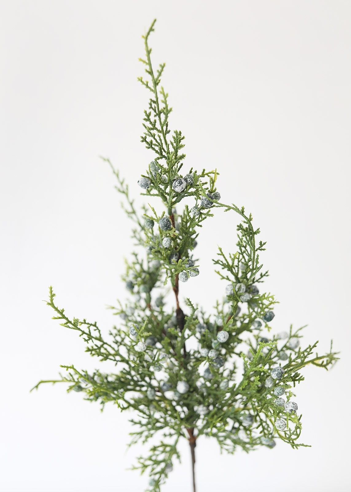 Faux Juniper Spray with Berries in Green - 18" Tall | Afloral (US)
