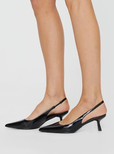 Billini Ayla Pointed Toe Heels Black | Princess Polly AU