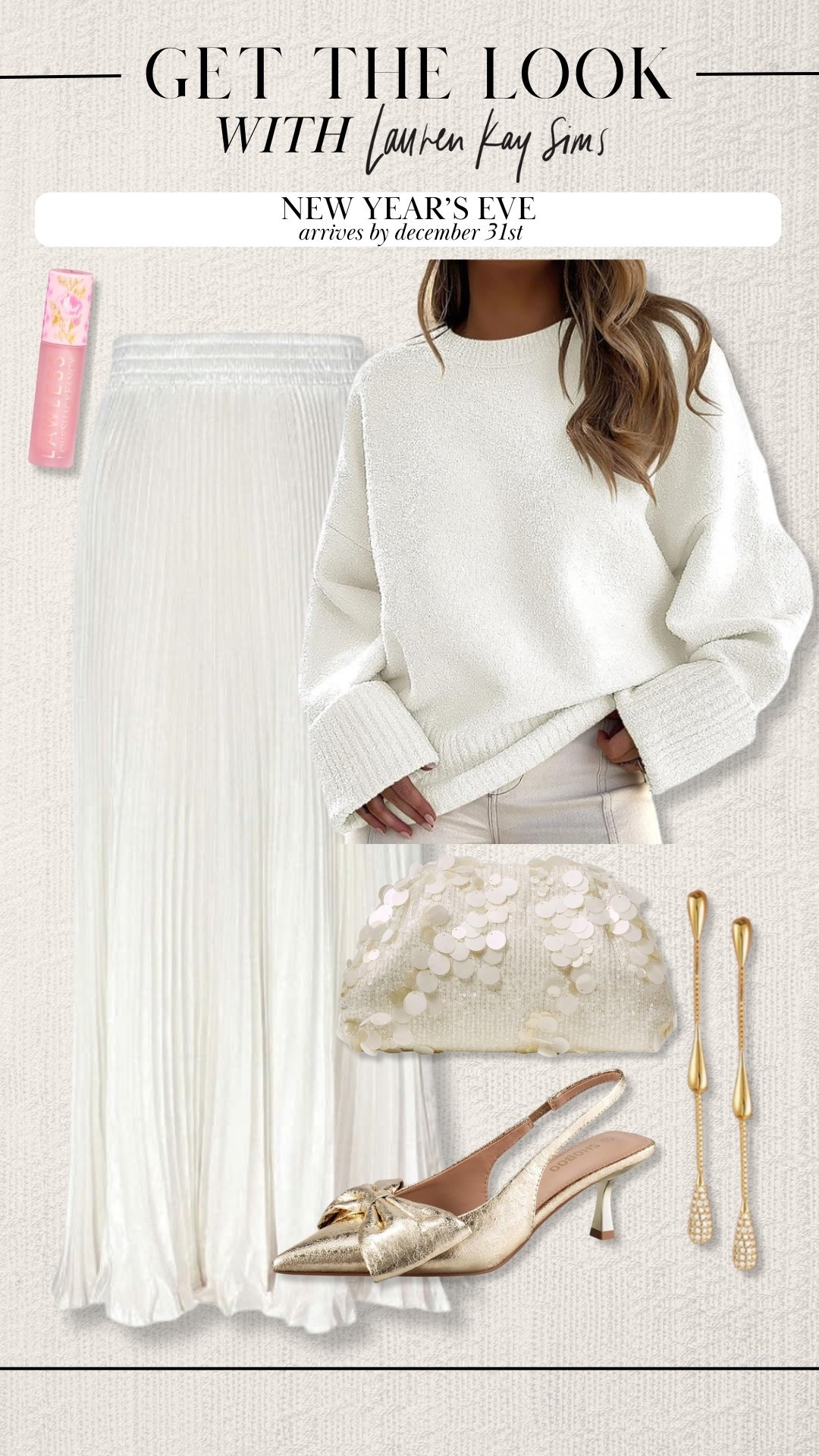 NYE get the look that will arrive on time!

#LTKootd #LTKHoliday #LTKFindsUnder50