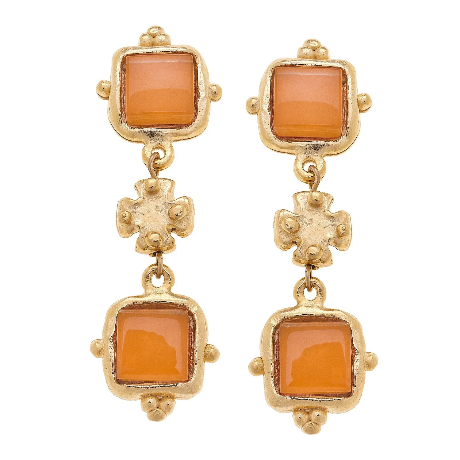 Charlotte Deux Tier Earrings | Susan Shaw