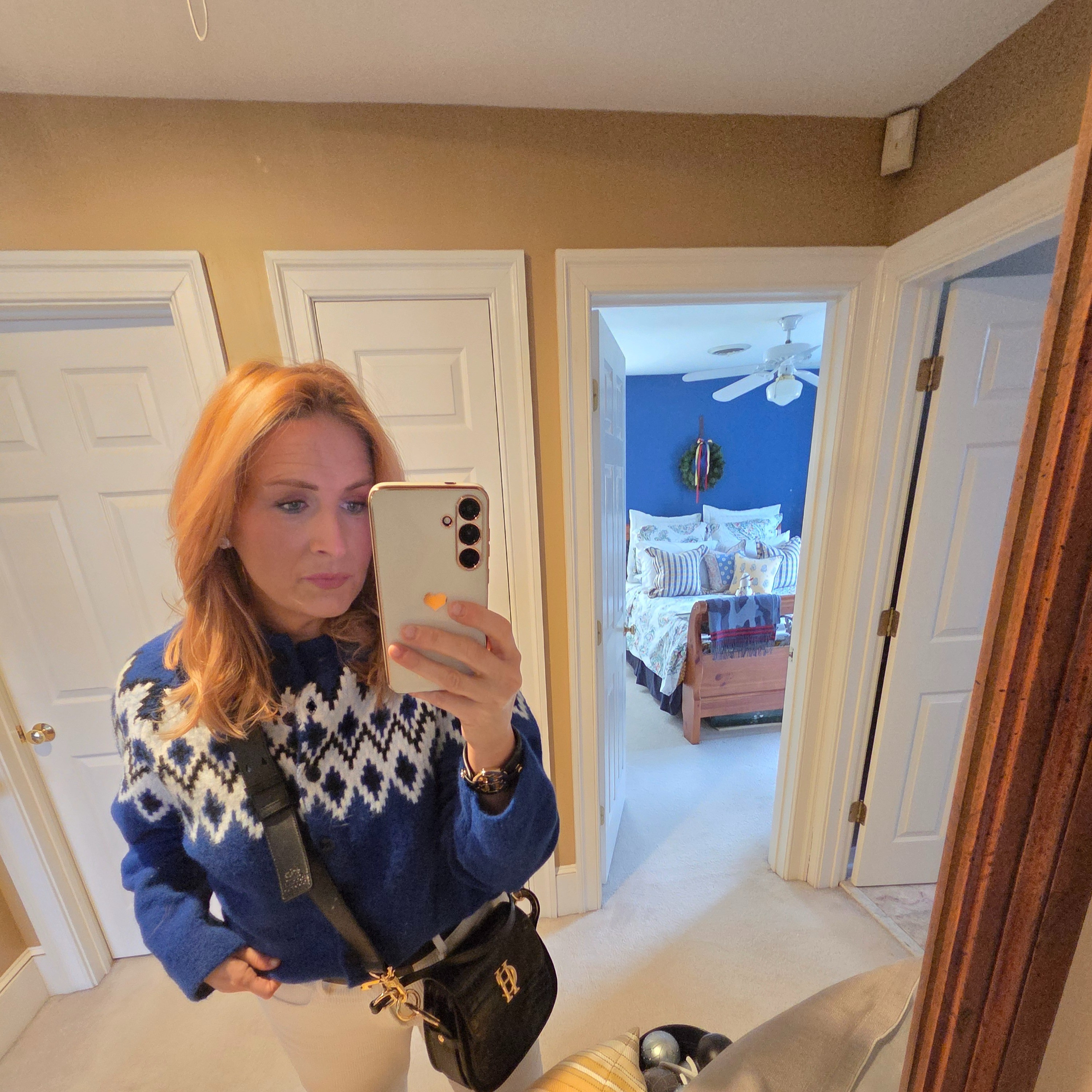 Fair isle and bold colors make winter 🥶❄️ a breeze. I'm a January baby so I was built for this

#LTKSeasonal #LTKFindsUnder50 #LTKOver40