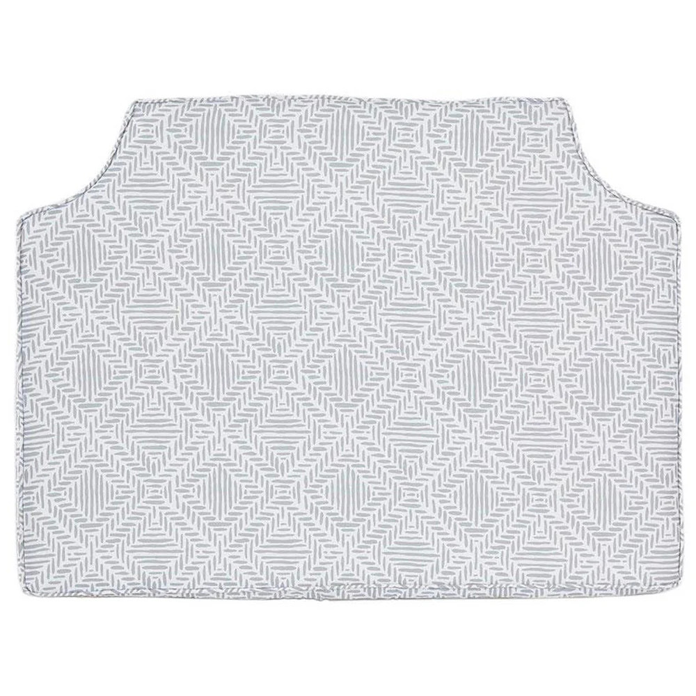 Ruth Pewter Headboard | Room 422