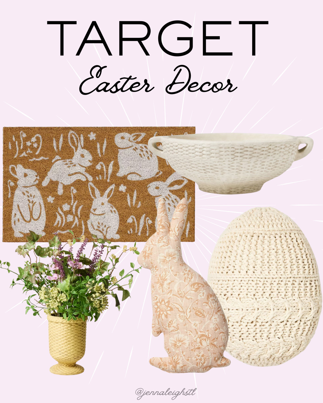 Target Easter decor to freshen up your home for the season. 

 #LTKSeasonal #LTKHome