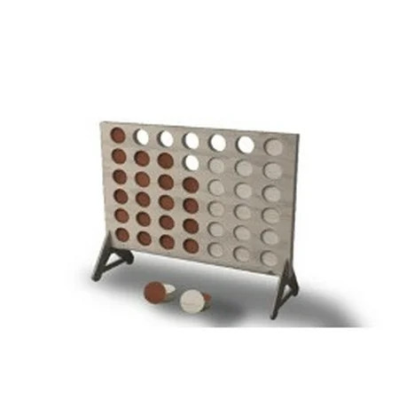 Giant Natural Wood Connect 4 / 4 In A Row / 4 To Score - Plain Premium Natural Wood Connect 4 Game | Walmart (US)