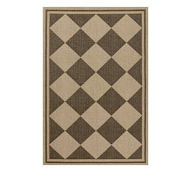 Erin Gates By Momeni Saybrook Diamond Outdoor Performance Rug | Pottery Barn (US)