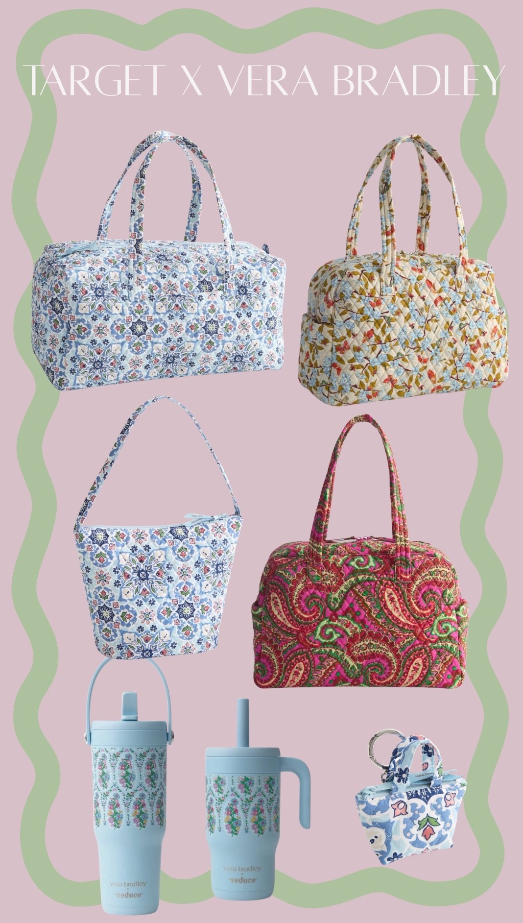 Target X Vera Bradley

#LTKSeasonal #LTKSaleAlert #LTKootd