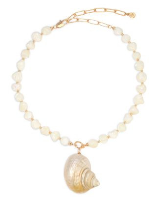 Ettika Sunken Treasure Shell Pendant Necklace, 15"-20" | Bloomingdale's Jewelry & Accessories | Bloomingdale's (US)