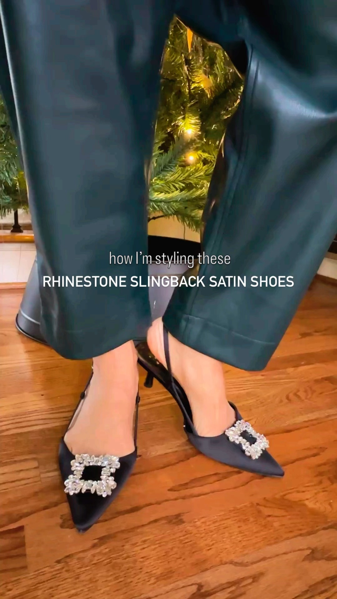 These satin rhinestone slingback shoes are easy to wear with so many outfits. Here are a few ways I’m styling mine.
Holiday Shoes Thanksgiving Outfit Christmas Outfit Manolo Blahnik Dupes Holiday Party Outfit

#LTKStyleTip #LTKHoliday #LTKShoeCrush