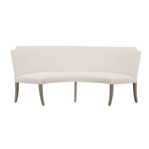 Nolan Curved Upholstered Bench | Ballard Designs, Inc.