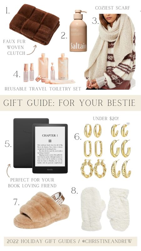 Gift Guide: for your bestie ✨

Gift guide; holiday gift guides; bestie gifts; kindle; Nordstrom; amazon fashion; gold earrings; travel toiletry set; Ugg slippers

#LTKGiftGuide 

#LTKSeasonal #LTKHoliday