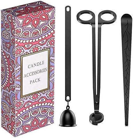 RONXS 3 in 1 Candle Accessory Set, Candle Wick Trimmer Candle Cutter, Candle Snuffer, Candle Wick... | Amazon (CA)